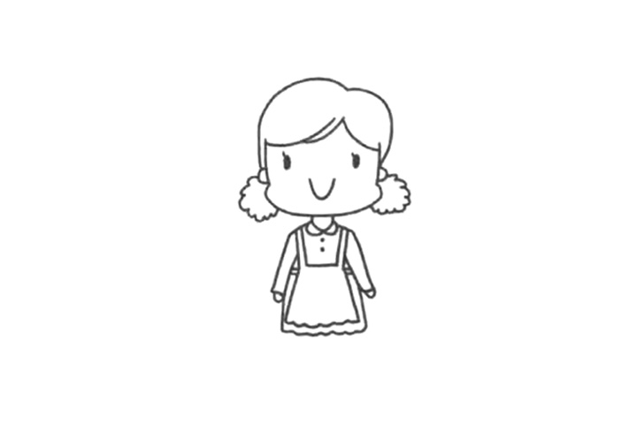 如何画温柔漂亮的妈妈-图3