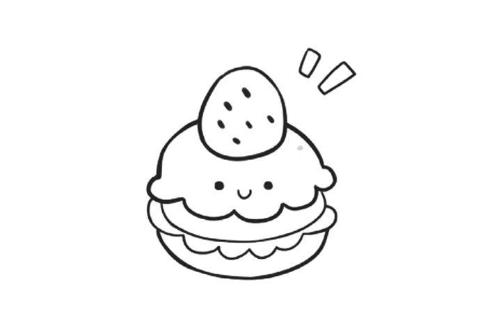 步骤5：画出旁边的符号。