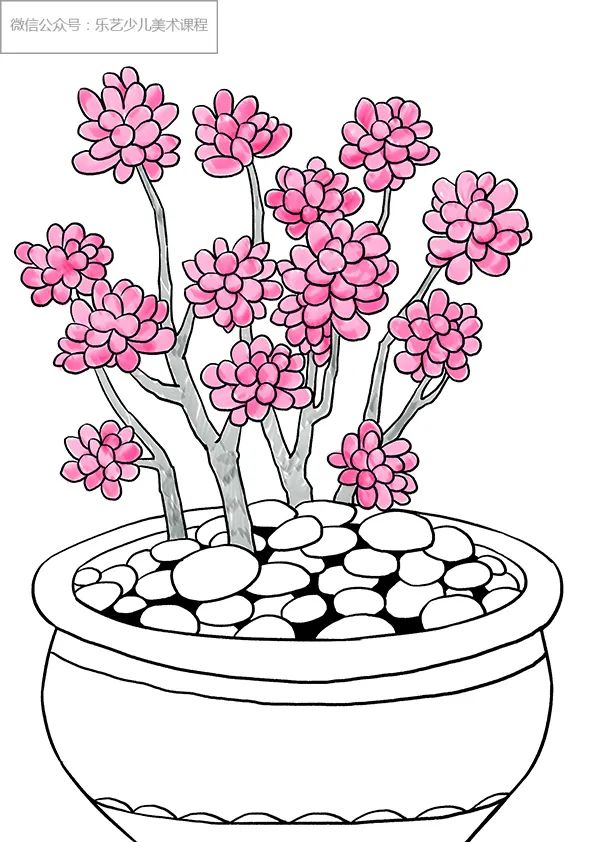 步骤3：0接下来，我们用马克笔给画面上色。