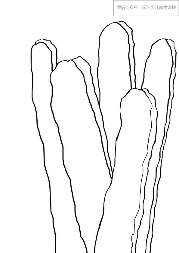 步骤1：首先我们用勾线笔画出油条的线稿  没把握的同学可以先用铅笔轻轻  绘制出草图，然后再根据草图进行描线。