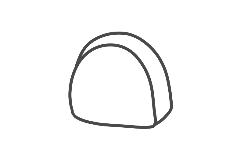 春天简笔画素材 春游背包怎么画-图2