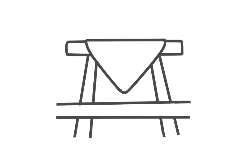 春天简笔画素材 野餐桌简笔画画法步骤-图3