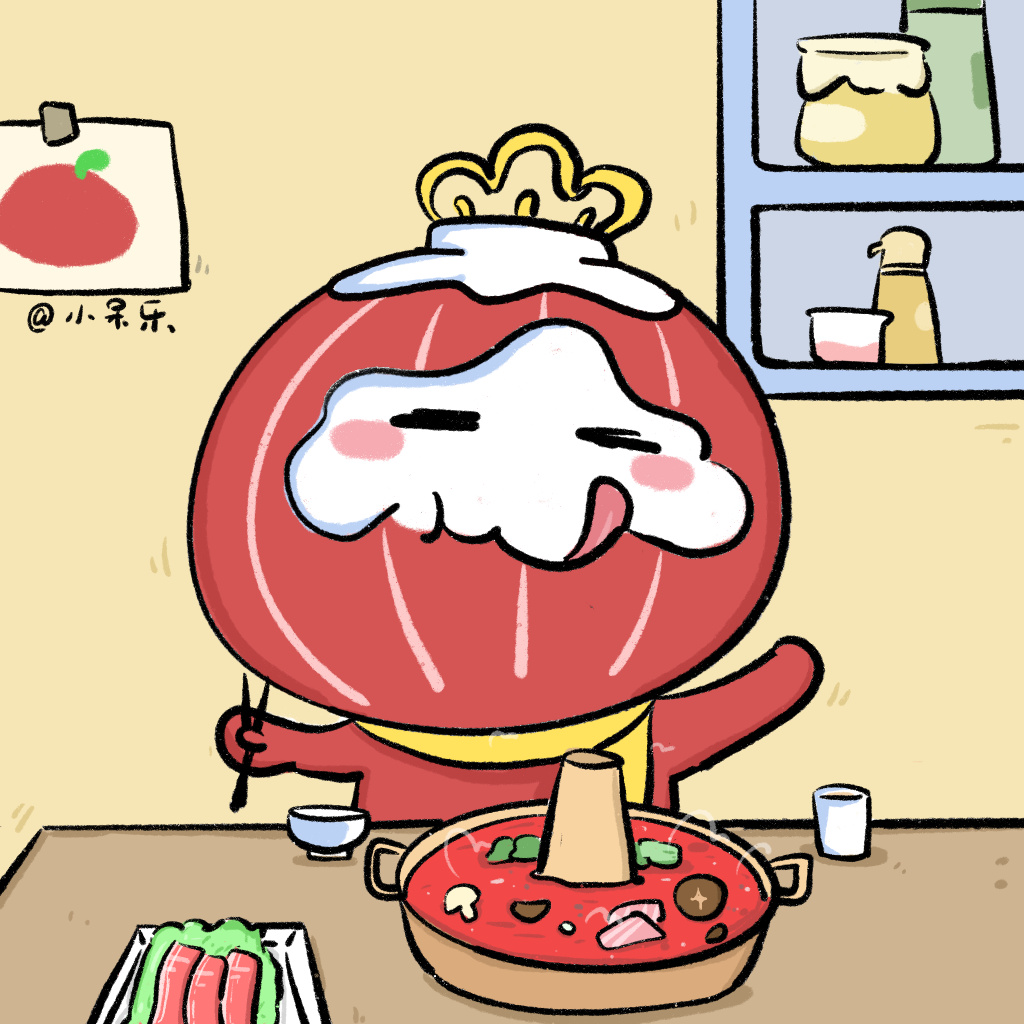 雪容融下班啦 一组可爱雪容融简笔画图片-图8