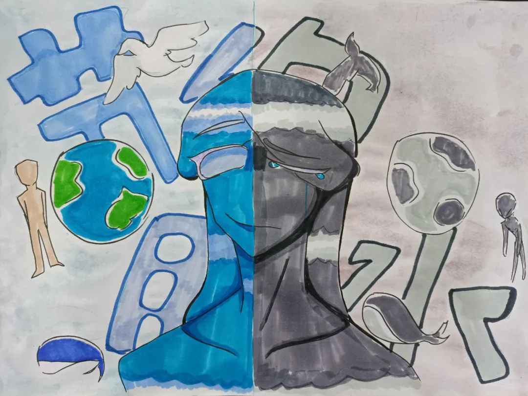 节约用水儿童画简单有创意（8张）-图3