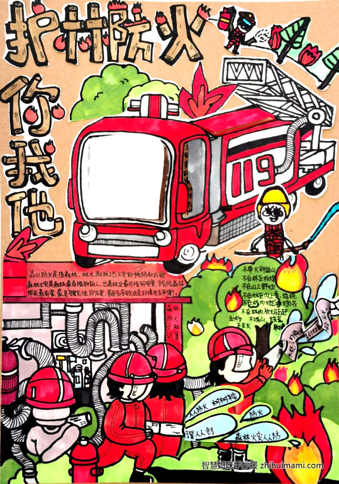 步骤3：《护林防护 你我他》