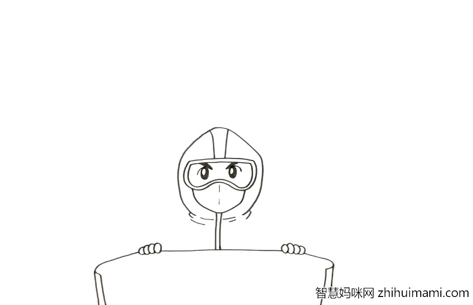 抗击病毒手抄报（含详细步骤）-图2