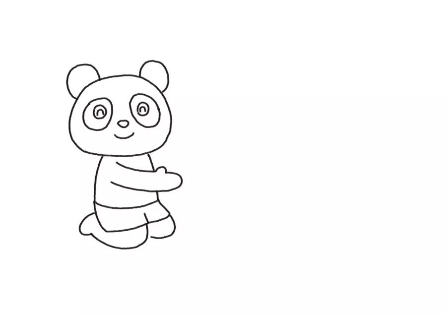 简笔画快乐假日的画法步骤-图2