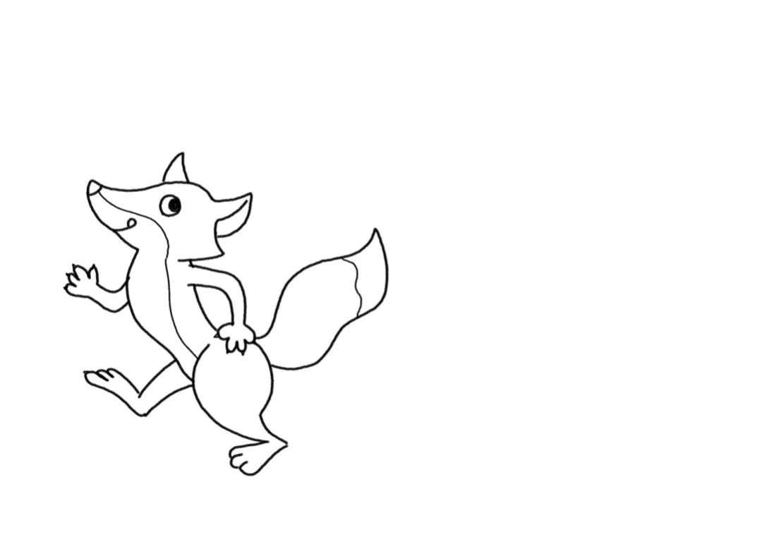 成语故事简笔画 狐假虎威-图2