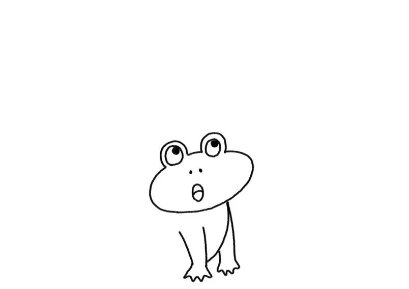 成语故事简笔画 坐井观天-图2