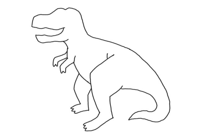 如何画霸王龙-图4