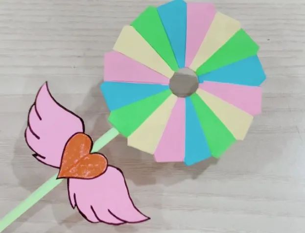 甜蜜的棒棒糖手工折纸教程