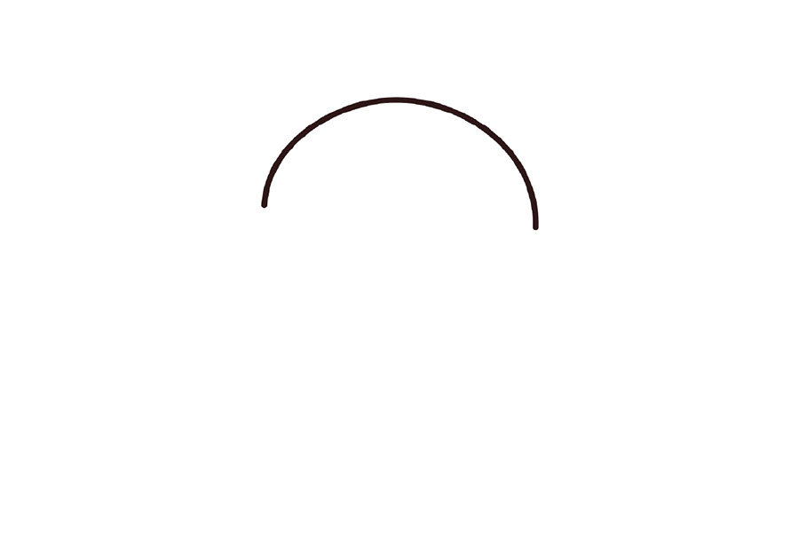 简笔画蜡笔小新的画法步骤-图1