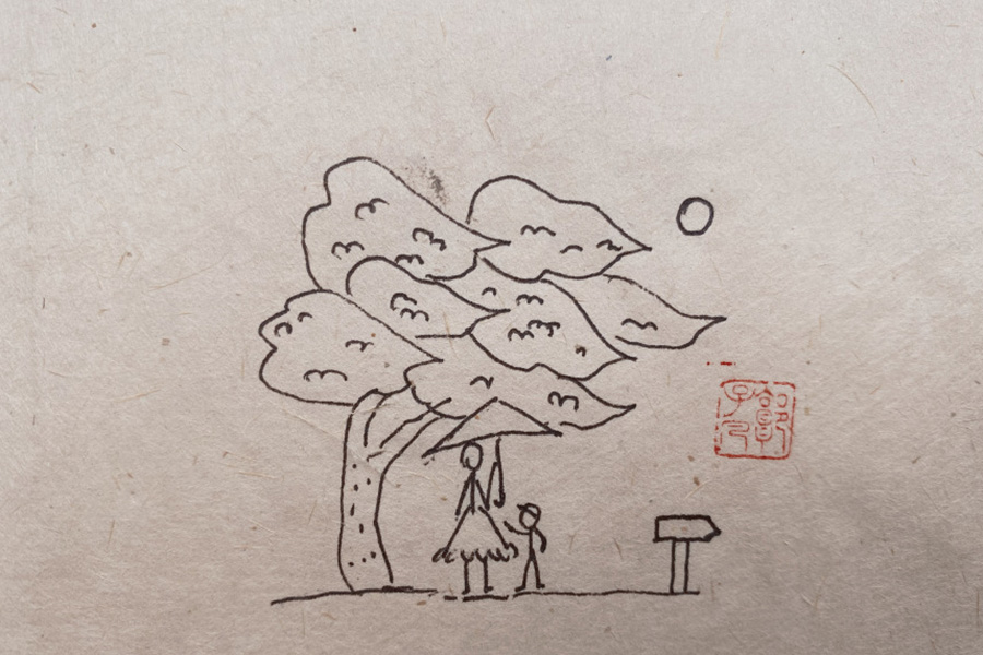 春分主题简笔画-图8