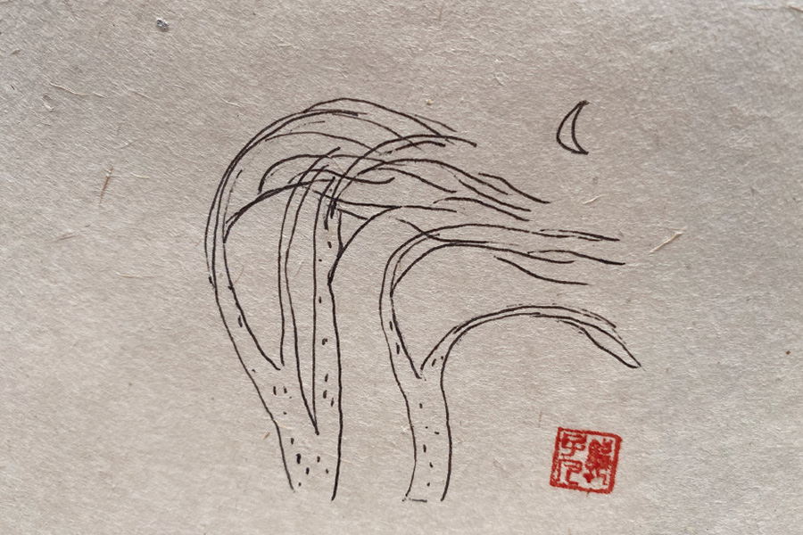 冬至主题简笔画-图2