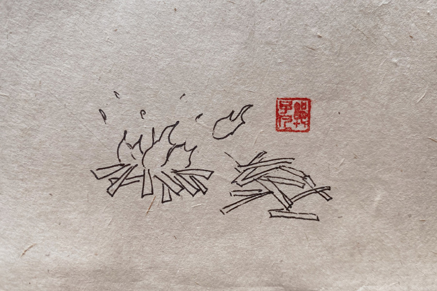 冬至主题简笔画-图6