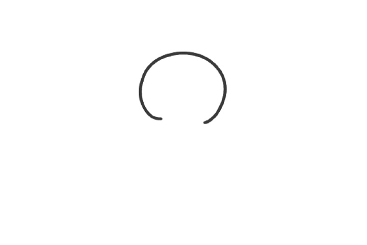 想要飞的小鸡简笔画画法步骤-图1