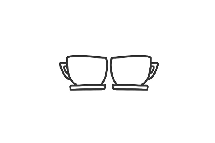 一对可爱的茶杯怎么画-图2