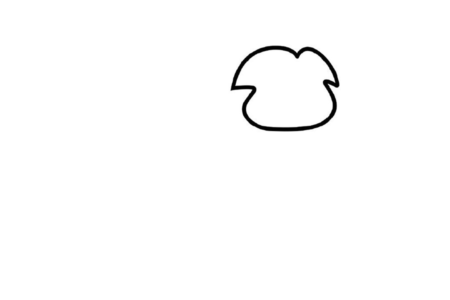 小狮子的简笔画教程-图1