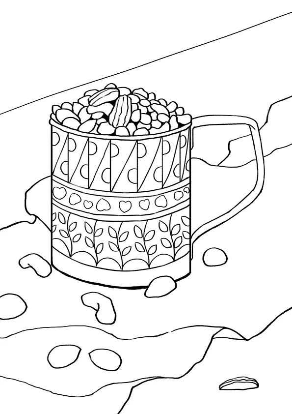 步骤3：对草图进行勾线。
