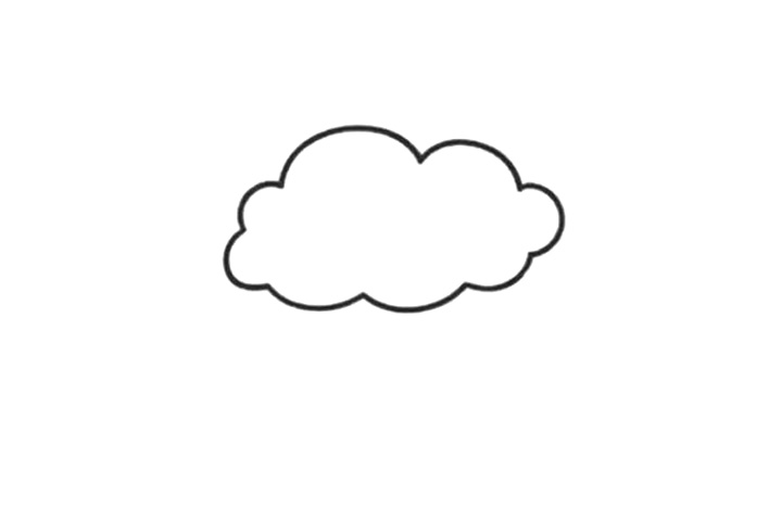 漂亮的云朵怎么画-图1