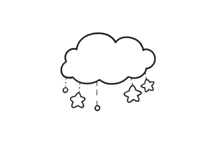 漂亮的云朵怎么画-图3