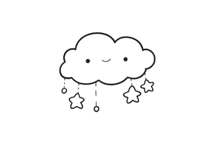 漂亮的云朵怎么画-图4