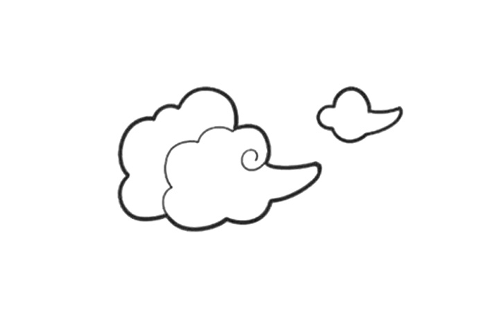 简单祥云怎么画-图3