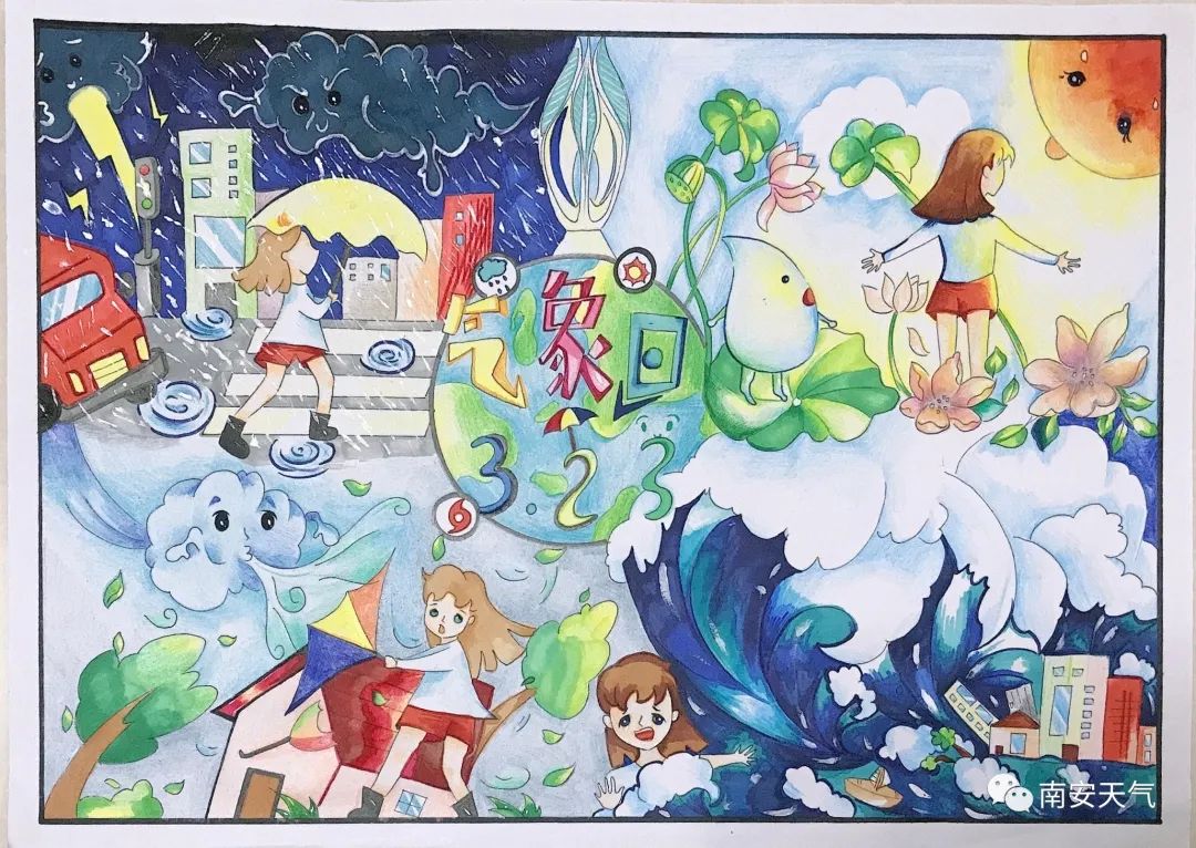 世界气象日手抄报简单-图2