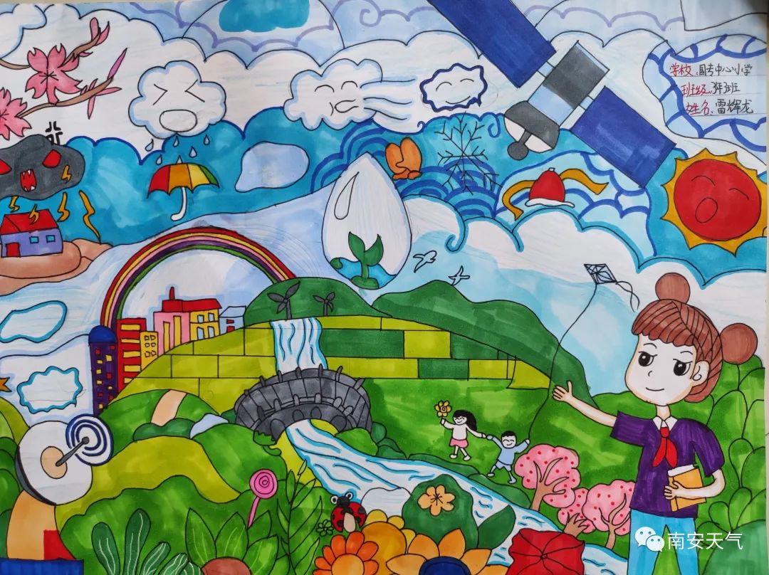 关于世界气象日的手抄报教程-图2