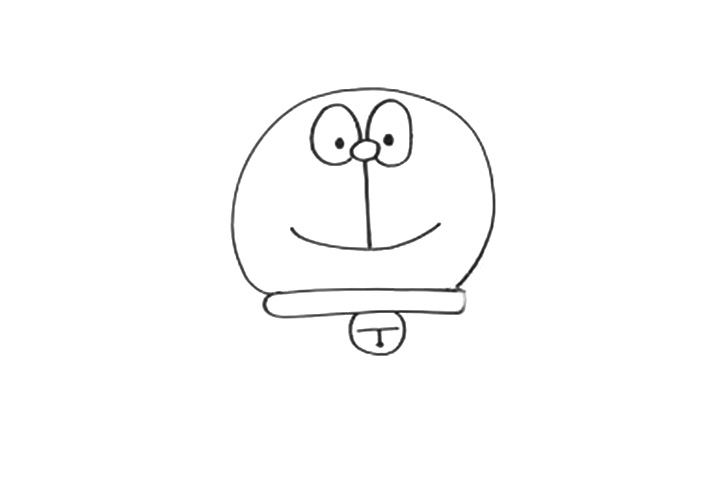 步骤3：画上五官