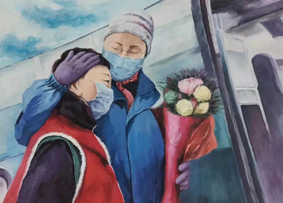 步骤5：《送母抗疫》