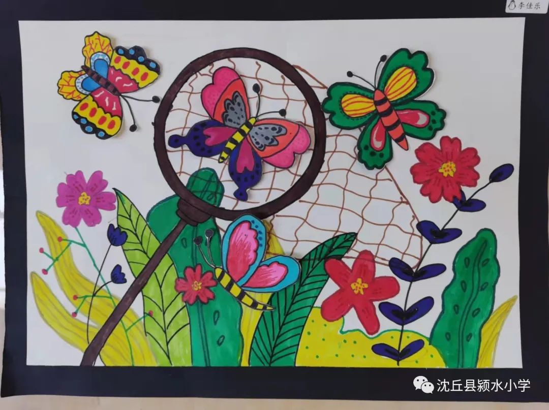 春天主题绘画拥抱春天儿童画（13张）-图7