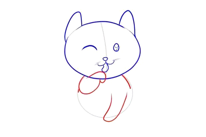 步骤5：小爪子勾一勾