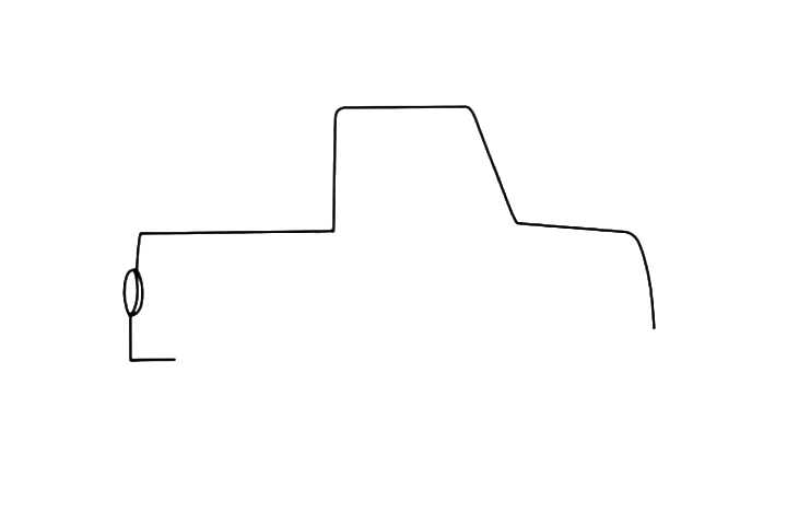 一步一步学画吉普车简笔画-图1