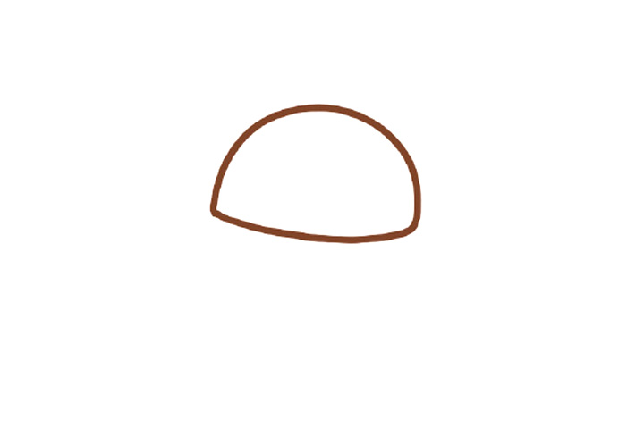 简单四步画美味汉堡-图1