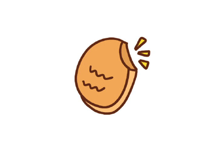 简单四步画美味薯饼