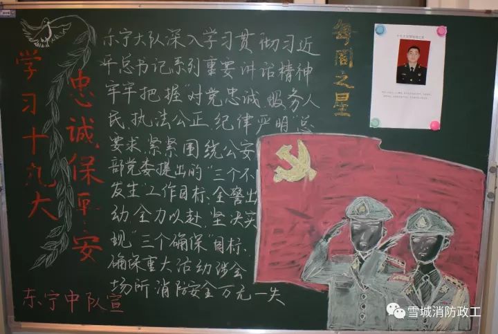 喜迎二十大黑板报简单又漂亮（10张）-图6