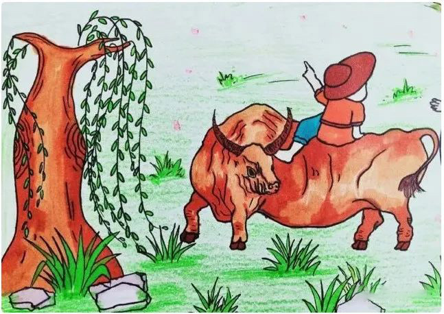 2022年清明节儿童画图片（7张）-图2