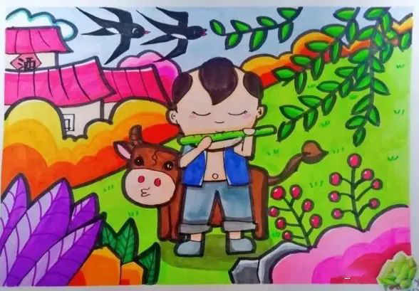 2022年清明节儿童画图片（7张）-图3