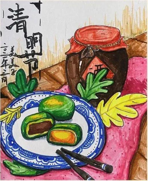 2022年清明节儿童画图片（7张）-图4