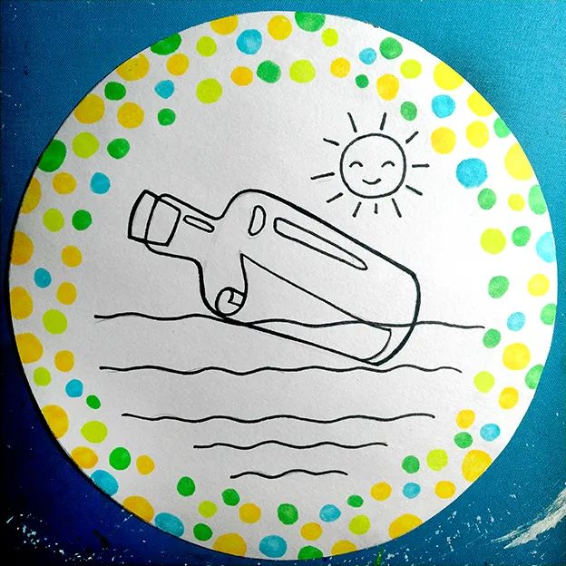 步骤3：这个步骤就是勾线。