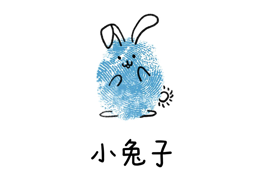 简单可爱的小动物手指印画（10张）-图3