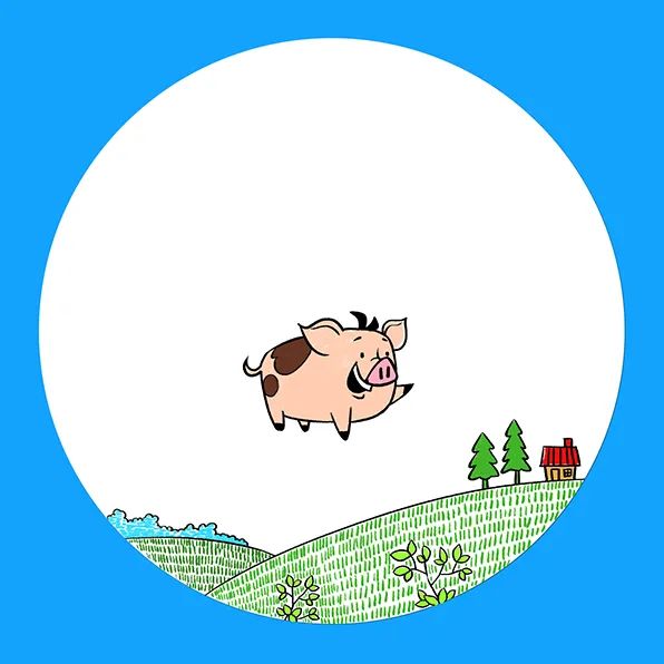 步骤4：给画面上色。