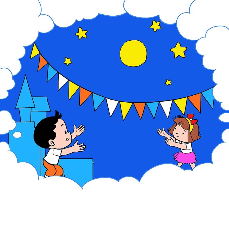 步骤4：继续给人物等元素上色。