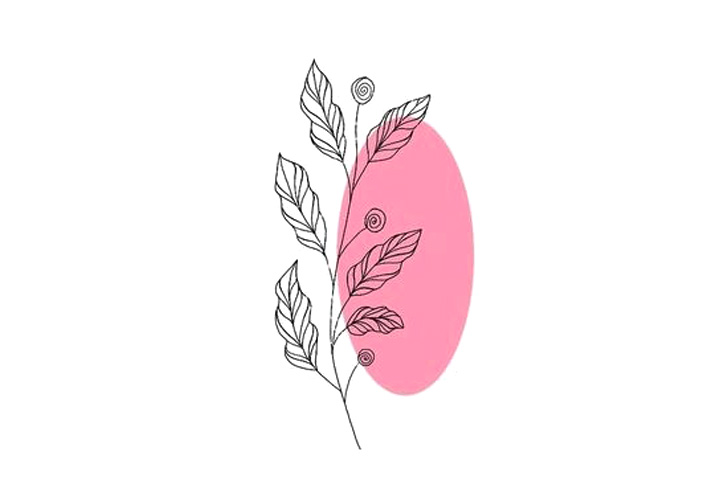 植物花草简笔画12种漂亮的小草简笔画图片-图7