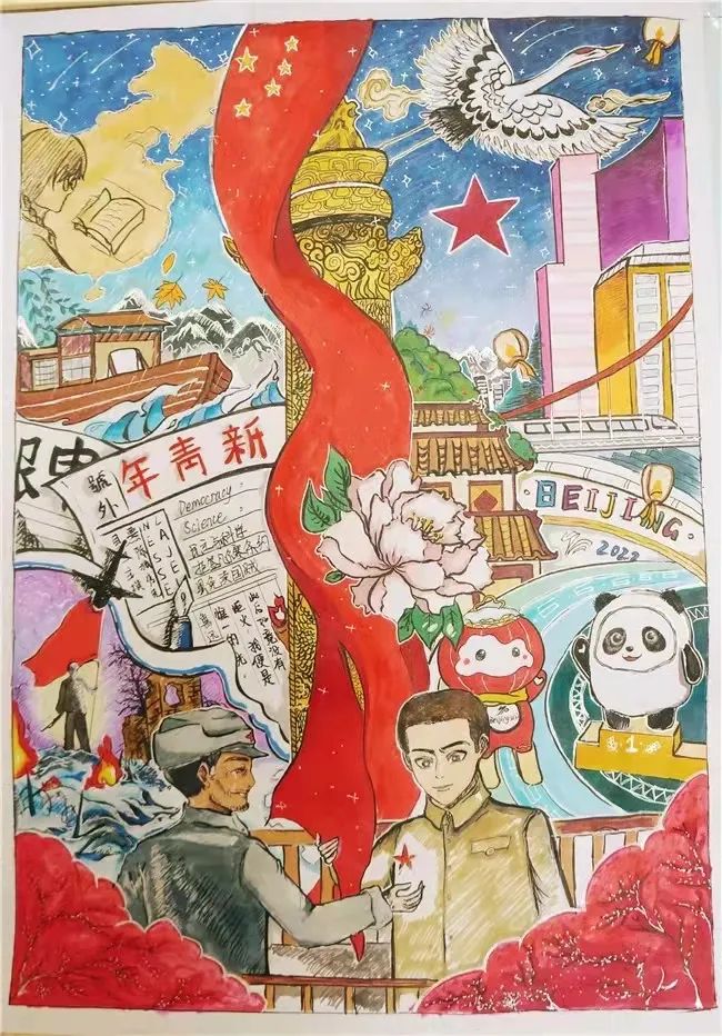 步骤5：吾辈青年与时偕行终日乾乾助恒昌