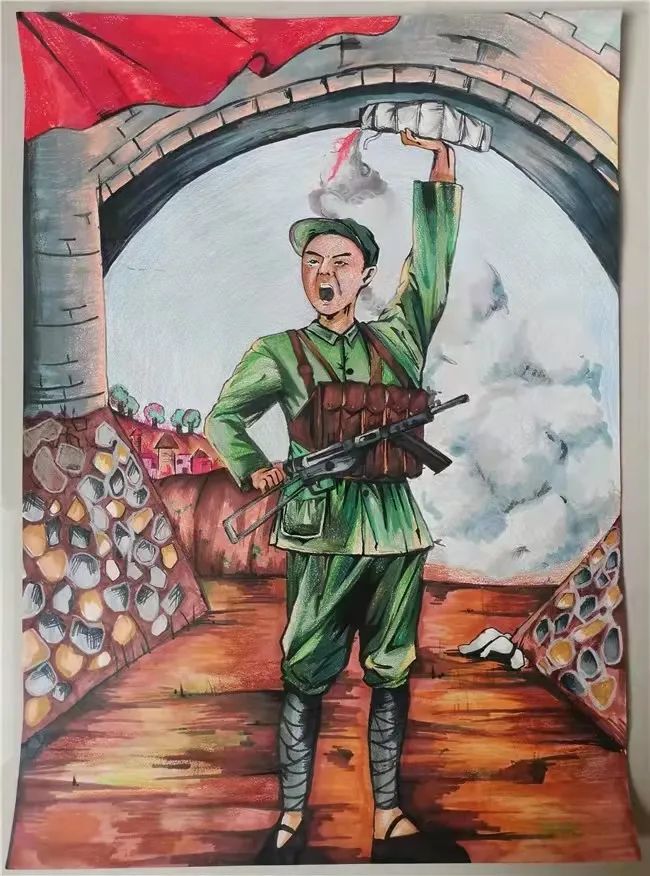 步骤10：董存瑞炸碉堡