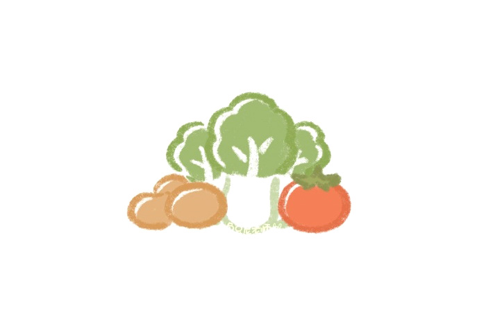蔬菜盲盒新鲜蔬菜简笔画-图3