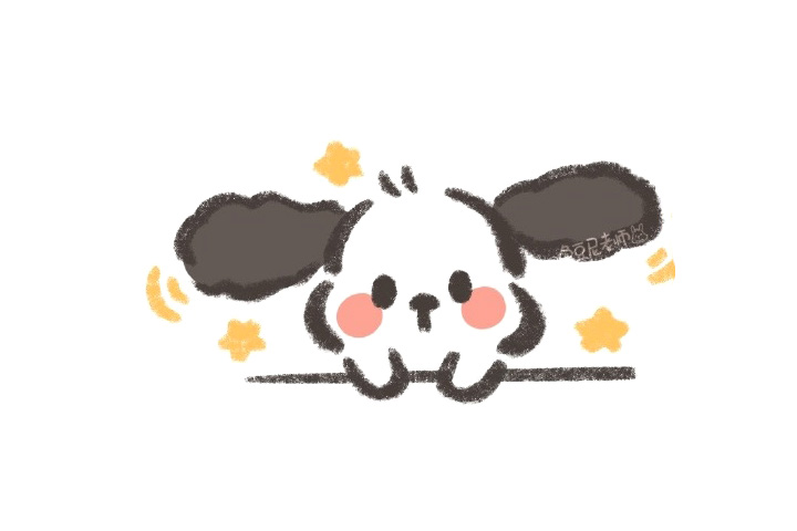 一只可爱小狗简笔画画法步骤