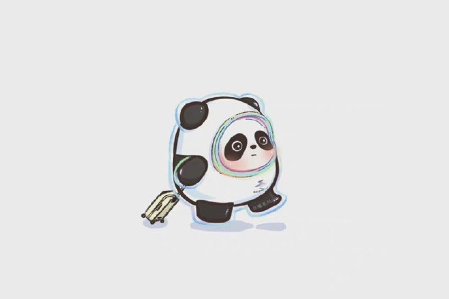 9张迷你版可爱冰墩墩-图4